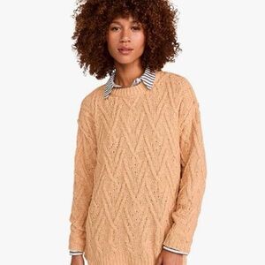 Free People Isla Cable Knit Sweater